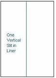 MUFFY'S STORE提供 Stationery&Grocery Online Shop Ranking 2. 100 Sheets Blank Printable Full Sheet Label with ONE VERTICAL SLIT in liner (Same size as Avery 5165)