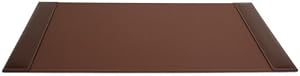 Rustic Brown Leather 34x20 Desk Pad