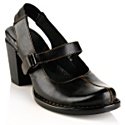 Born Leather High-Heel Mary Janes