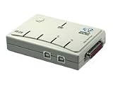 QVS USB Share Autoswitch UH-201P - Switch - 2 ports - USB, parallel