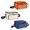 K�hltasche mit Schultergurt - Nylon dunkelblau - Ma�e: ca. 23 x 14 x 21 cm