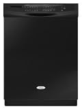 Whirlpool: GU3600XTV Full Console Dishwasher with 6 Automatic Cycles, 14 Place Settings, PowerScour Option, Speed Wash Cycle, Auto Soil Sensor, 2-4-6 Hour Delay Wash and Quiet Partner V Sound Package