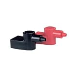 BLUE SEA CABLE CAP STANDARD LG 2/CD For Batteries W/ Marine Adapter Terminals Added On Red/Black