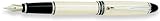 02141 AURORA B14-EF STERLING SILVER IPSILON FOUNTAIN PEN Extra Fine Nib