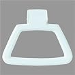 Holmz-Selfix 22100201.36 Plastic Towel Ring