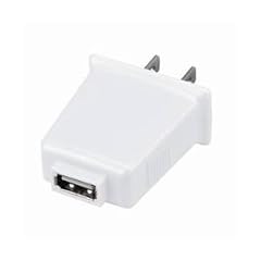 グリーンハウス コンセント型USB-ACアダプタ「エネプラグ」 ホワイト GH-ACC-USBW