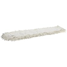 Rubbermaid Commercial FGK75500 Twisted Loop Cotton Dust Mop, 36" Length x 5" Width, White