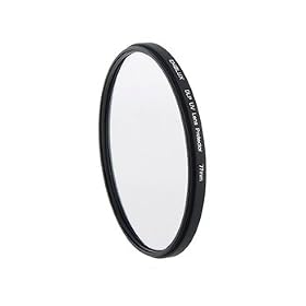 Emolux 77mm Ultra-thin DLP UV Haze Protection Filter (Black) + Worldwide free shiping