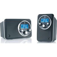 Boston Acoustics HSOLOMDNT Horizon Solo AM/FM Radio With Auxiliary Input (Midnight)