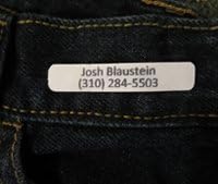 Iron On Clothing Labels- Personalized with your name!