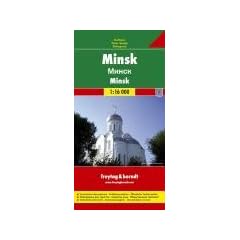 Freytag Berndt Stadtpl�ne, Minsk 1:16.000: Touristische Informationen. Stra�enverzeichnis. �ffentliche Verkehrsmittel (City Map)
