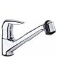 GROHE 33 330 001 Eurodisc Dual Pull-Out Spray Kitchen Faucet, Starlight Chrome