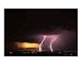 Lightning in the Western Sky, Arizona Emerging Artists Photographic Poster Print by Susan Strom, 20x16