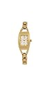 Timex t2j521 Womens Rectangular Gold-Tone Dress Wristwatch Indiglo Night Light Bracelet Beautiful New