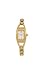 Timex t2j521 Womens Rectangular Gold-Tone Dress Wristwatch Indiglo Night Light Bracelet Beautiful New