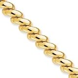 10k San Marco Bracelet - 7 Inch