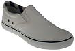 Sperry Womens Founders Cup Slipon White Canvas Slip-Ons