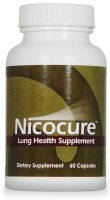 Best Price NicoCure Natural Lung Health Supplement - Herbal Support for Lung Recovery after Quitting Smoking ~ 1 Bottle