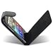 Pu Premium Leather Flip Case Cover For Htc Sensation G14, Bl