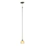Royce Lighting RP94505-27 Focus Pendant Track Lighting Kit Peruvian Bronze with Sepia Tinted Globe