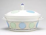 Noritake Java Blue Covered Vegetable