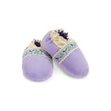IsaBooties Eco-friendly Baby Shoes: Lilac Tulip Toes
