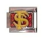 Florida State Seminoles Italian Style Charm-Glitter