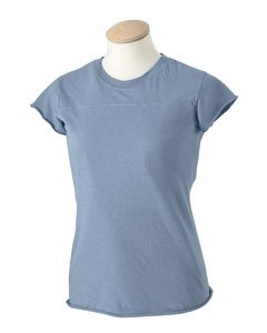 Click here to buy Desert Wash Womens Tee Vivid-Dyed Football Cotton Jersey T-Shirt Dw615.