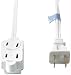 GE JASHEP51937 3-Outlet Polarized Indoor Extension Cord (6 ft)
