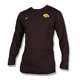 Iowa Hawkeyes Nike Youth Long Sleeve Pro T-shirts