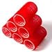 Velcro Self Grip Hair Rollers Pack of 12pcs . Approx 4cm Diameter.