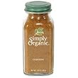 Simply Organic Cayenne Pepper Certified Organic, 2.89 Ounce Containers  (Pack of 3)