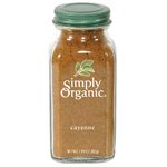 Simply Organic Cayenne Pepper Certified Organic, 2.89-Ounce Containers (Pack of 3)