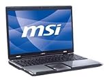 MSI 00168321-SKU2 39,6 cm / 15,6 Zoll Notebook (Intel Core 2 Duo T6600 2,13, 4GB RAM, 320GB HDD, nVidia GeForce 8200M, Blu-Ray, Win 7 Premium)