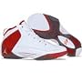 Men's Air Jordan CP3.II (Chris Paul) (White-Metallic/Silver-Varsity/Red-Team/Orange)