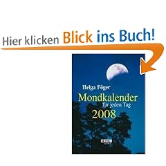 Mondkalender f�r jeden Tag 2008