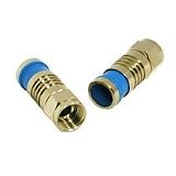 Impact Acoustics - Antenna connector - F connector - anodized (pack of 20 )