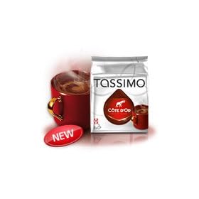 Tassimo C�te D�Or Chocolate, 16 T-Discs (8 Servings)