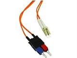 Cables to Go USA - Patch cable - LC multi-mode (M) - SC multi-mode (M) - 98 ft - fiber optic - 62.5 / 125 micron - orange