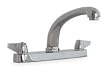 Trident 2HYF6 Kitchen Faucet, 2H Wing, Chrome