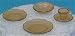 Dollhouse Miniature Depression Dish Set