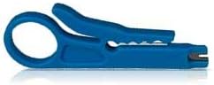 Wire Stripper and Termination Tool for Phone/Data Wire