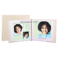 Lineco Pop Art Digital Album with 10 Pages, 12.5 x 13.5, Cream