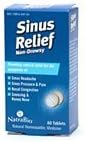 Natra Bio Homeopathics Sinus Relief 60 tablets