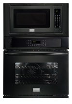 Frigidaire 30 Inch Black Microwave Wall Oven Combo FGMC3065KB