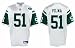 Jonathan Vilma New York Jets #51 Authentic Reebok NFL Football Jersey (White)