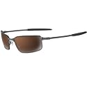New Oakley Square Wire Polarized Chrome Black 12-878