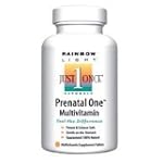 SAVE $16.46 - Rainbow Light Just Once Prenatal One Multivitamin Tablets, 90-Count Bottle $15.49