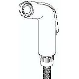 Buy Delta Faucet RP28898WH Single Lever Handle Kit with Button and Set Screw, White by DELTA FAUCET