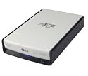 LG Electronics - LG BE06LU10 Super Multi Blue - Disk drive - BD-RE HD DVD-ROM combo - 6x2x6x 3x - USB - external - LightScribe
